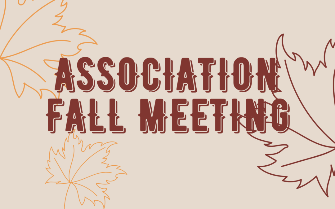 Iowa Central & Southwest Assoc. Fall Meeting