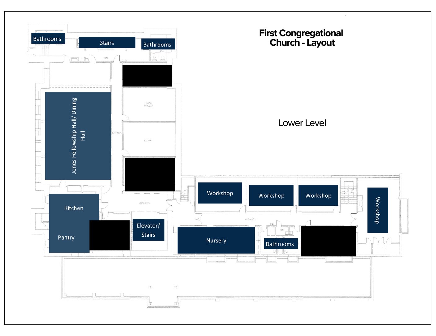 1st Cong Layout Map - Lower Level (1)